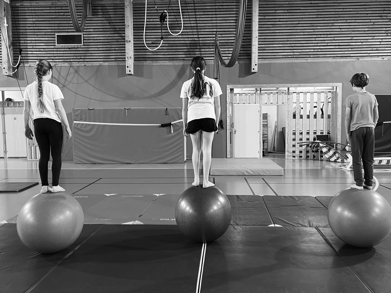 Acrobaties sur boules · Cirk-on-Flexe
