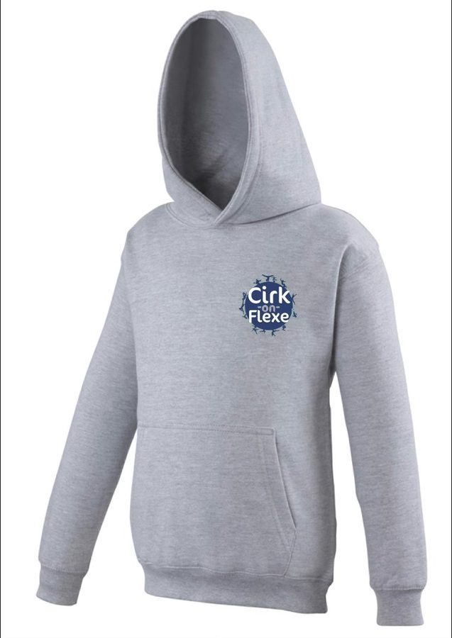 Hoodie Gris Chiné · Cirk-On-Flexe