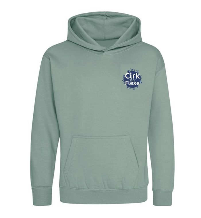 Hoodie Vert Sauge · Cirk-On-Flexe